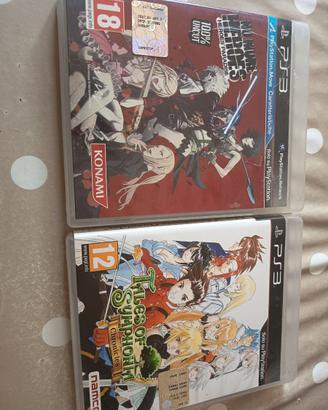No more Heroes e Tales of Symphonia Chronicles Ps3