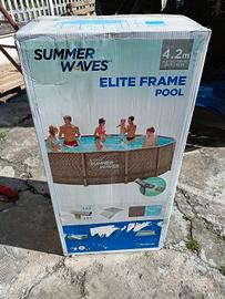 Piscina  SUMMER WAVE Elite Frame Pool 4.2m