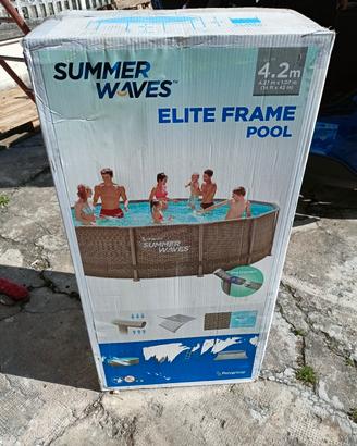 Piscina  SUMMER WAVE Elite Frame Pool 4.2m