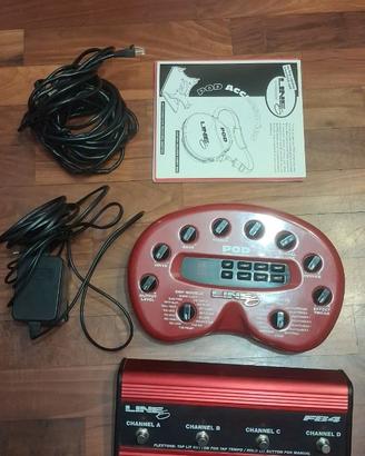 POD Line6 + pedale di controllo Line 6 FB