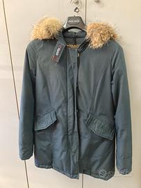 Parka Woolrich blu donna