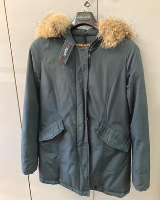 Parka Woolrich blu donna