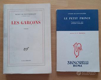 Libri vintage in lingua francese originale