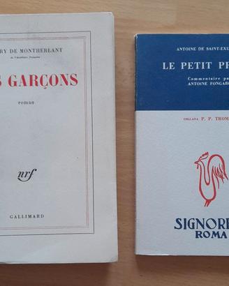 Libri vintage in lingua francese originale