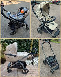 Trio PegPerego con borsa, telo x pioggia e base