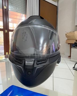 Casco  con led Shark i3 taglia L e interfono