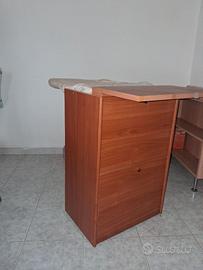 asse da stiro  con mobiletto