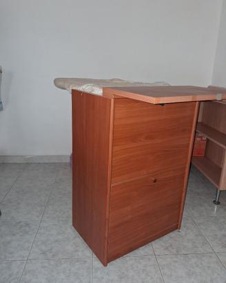 asse da stiro  con mobiletto