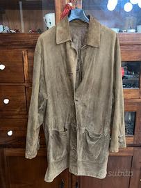 Giacca in renna e pelle, double face, vintage