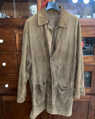 Giacca in renna e pelle, double face, vintage