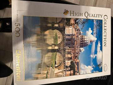 Puzzle high quality collection 500 pezzi