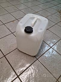 tanica acqua 20lt pulita per trasporto