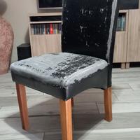 4 sedie JYSK in rovere chiaro