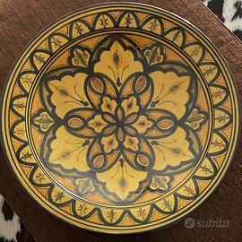 Piatto in ceramica diam.40