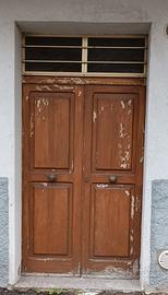 Portone legno 242 x 133 cm