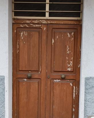Portone legno 242 x 133 cm