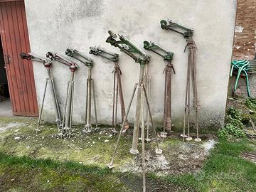 getti per irrigazione con flangia e treppiedi