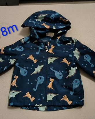 giacca leggera dinosauri 12-18m