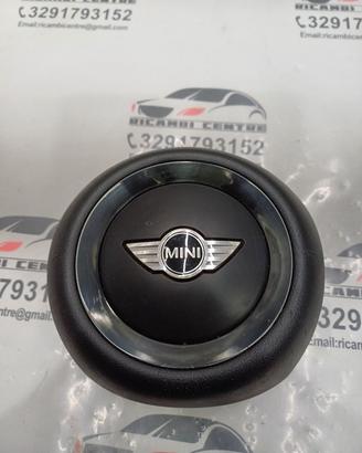 Airbag volante 2s nero mini cooper r55 r56 r57 r58