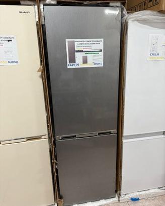 Frigorifero sharp combinato no frost grigio nuovo