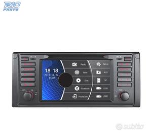 NAVIGATORE RADIO 7" BMW SERIE 5 E39 95-03 USB GPS