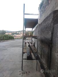 scaffale in ferro con ripiani a 2800kg di portata 