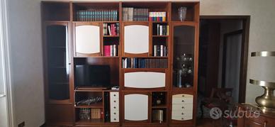 Libreria in legno stile classico vintage