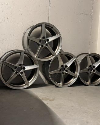 4 cerchi in lega originali Audi A5 18pollici