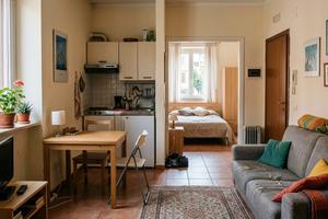 EUR - trilocale con GIARDINO PRIVATO