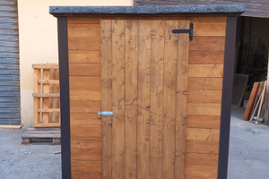 Casetta in legnio deposito attrezzi