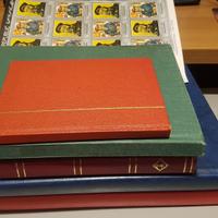 Lotto 5 album raccolta francobolli 