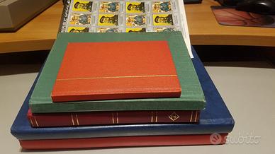 Lotto 5 album raccolta francobolli 