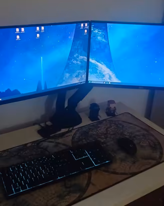 Monitor Gaming con supporto