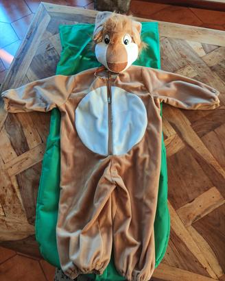 Vestito di carnevale leone