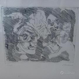 STAMPA VECCHIA MACCARI VOLTI