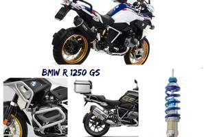 Bmw R 1250 Gs valigie scarico sospensioni barre