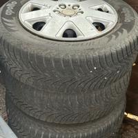 CERCHI IN FERRO CON GOMME VW AUDI SEAT SKODA R 15