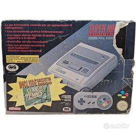 Super Nintendo SNES PAL ITA 1CHIP + Scatola GiG