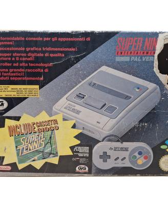 Super Nintendo SNES PAL ITA 1CHIP + Scatola GiG