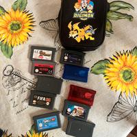 Lotto di 10 giochi game boy advance