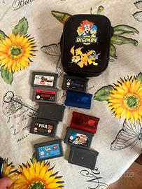 Lotto di 10 giochi game boy advance