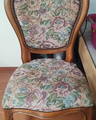 sedie da epoca in legno 