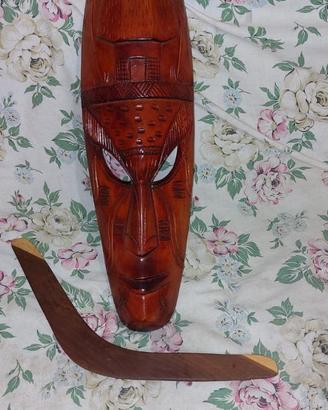 Maschera artigianato Africano
