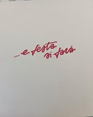 Booklet Angelo Branduardi - ...e festa si farà