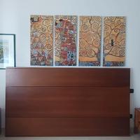 Boiserie in noce cm 250X 150