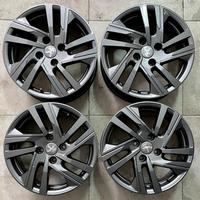Cerchi 16 originali nuova Peugeot 208 2008 Opel