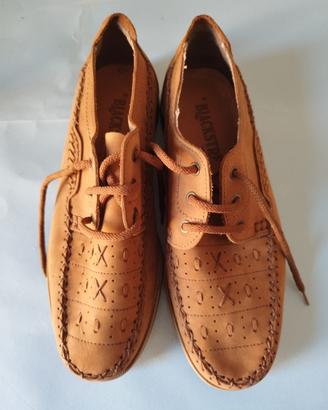 Mocassino uomo in pelle scamosciata