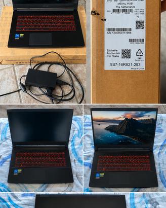 Notebook gaming MSI THIN GF63 12UDX 