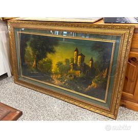 QUADRO 148 X 90 CM PAESAGGIO C/DOR