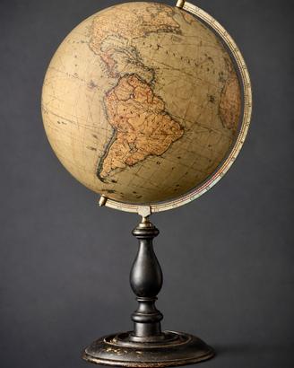 Mappamondo antico [Raro] C. Adami/D. Reimer, 1906